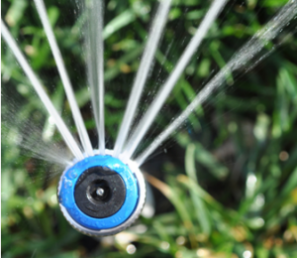 how to adjust the spray on a sprinkler head